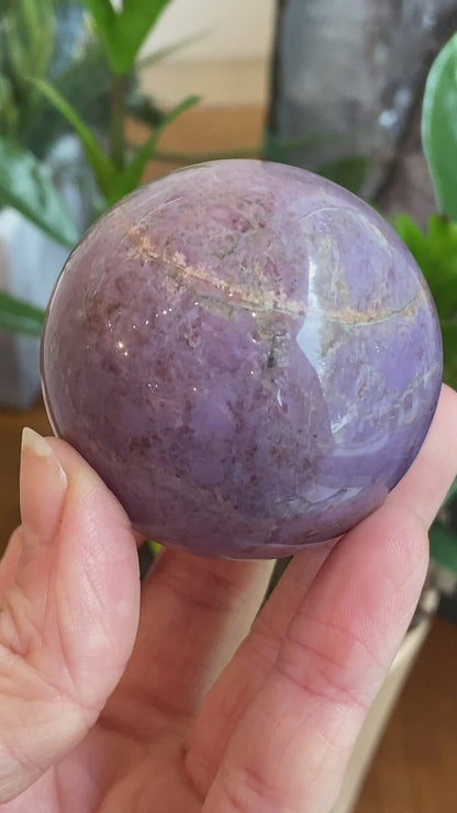 Turkish Purple Jade Sphere