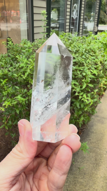 Clear Quartz Tower