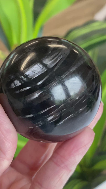 Hypersthene Sphere, 2in