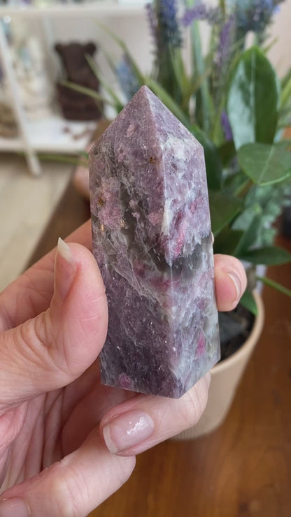 Pink Tourmaline Point
