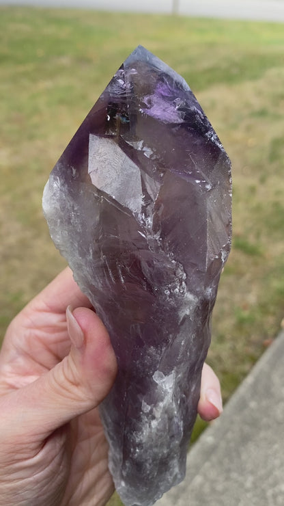 Large Raw Amethyst Point, Bahia