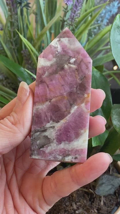 Pink Tourmaline Point