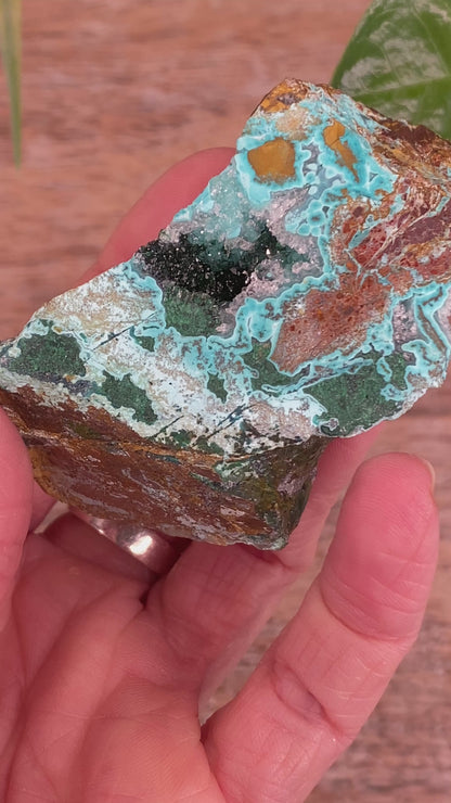 Atacamite, Chrysocolla, Peru