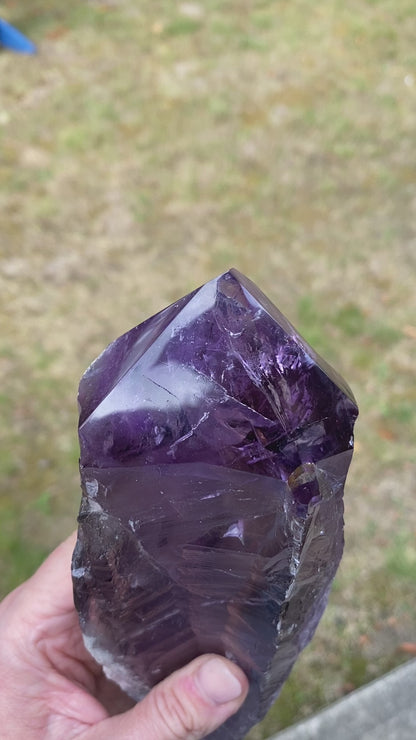 Large Raw Amethyst Point, Bahia