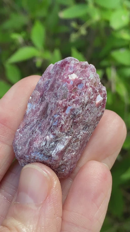 Rough Pink Tourmaline with Mica, Paribas