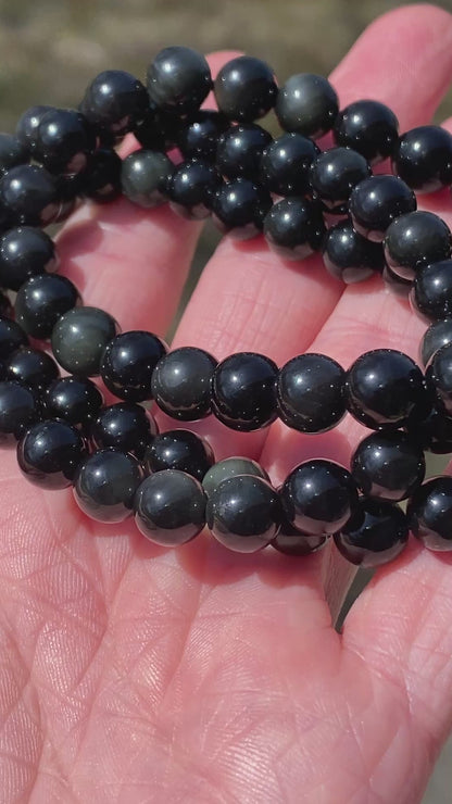 Rainbow Obsidian Bracelet