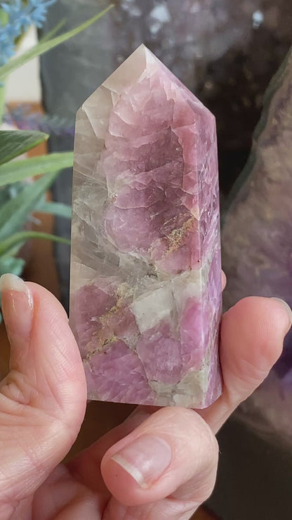 Pink Tourmaline Point