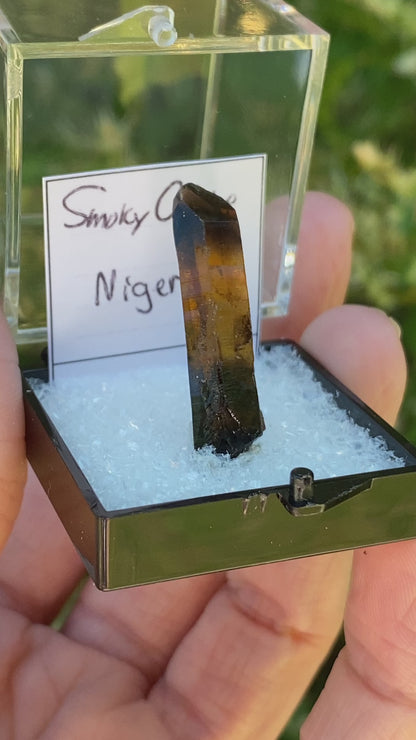 Natural Citrine Point, Nigeria