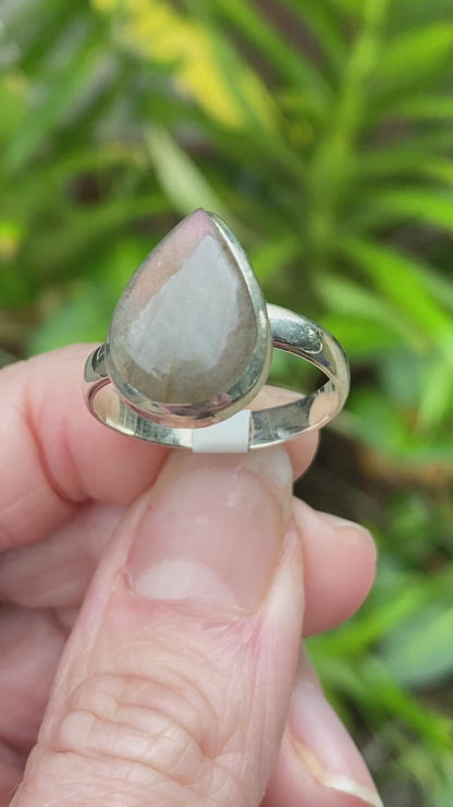 Labradorite Ring, Size 9