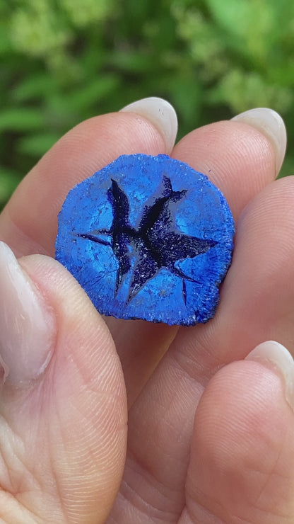 Azurite Blueberry Geode