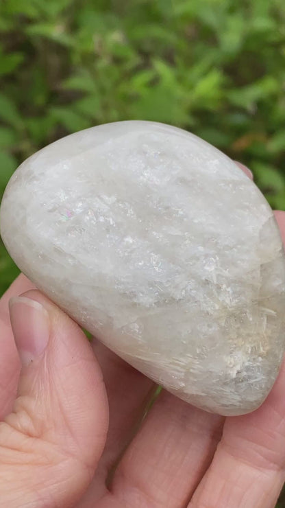Natrolite Palm Stone