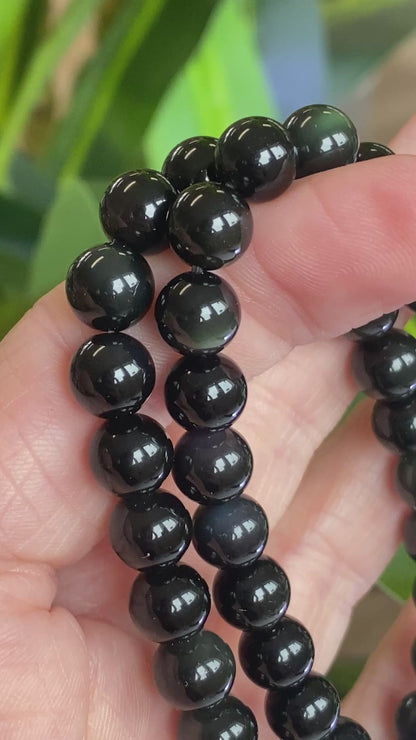 Rainbow Obsidian Bracelet