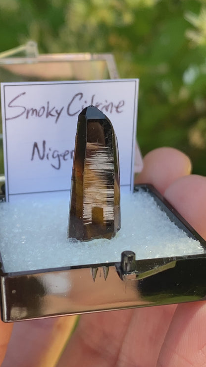 Natural Citrine Point, Nigeria