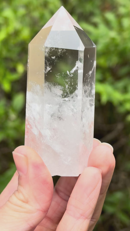 Clear Quartz Tower