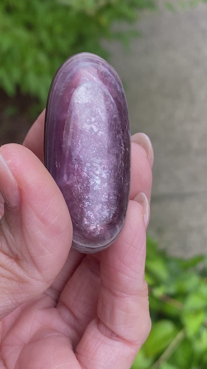 Gem Lepidolite Wand