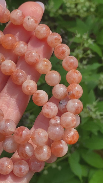 Shimmery Sunstone Bracelet