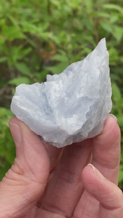Blue Anhydrite 'Angelite', Empire State Mine New York