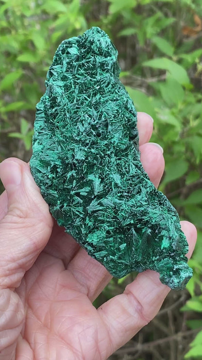 Fiberous Malachite