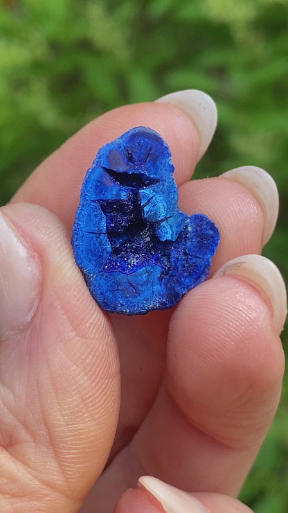 Azurite Blueberry Geode