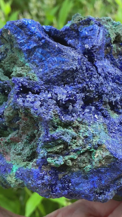 Azurite with Malachite, 3lb