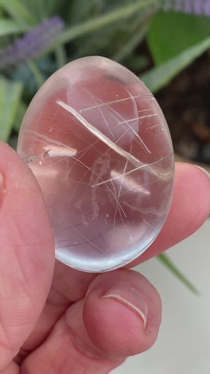 Rutilated Quartz Egg