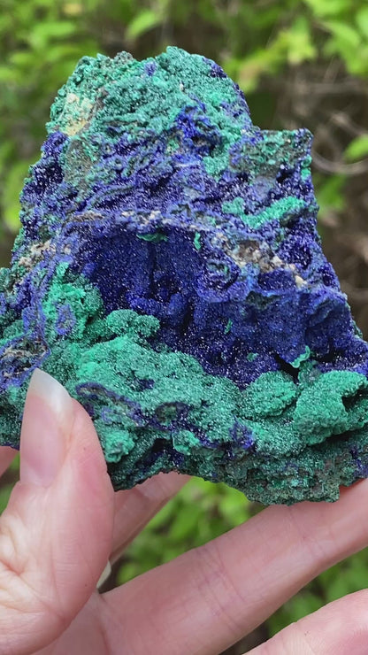 Azurite Malachite Crystal