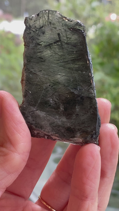 Actinolite in Quartz, Westfield, Massachusetts