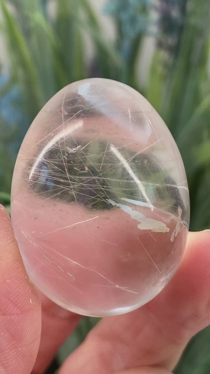 Rutilated Quartz Egg