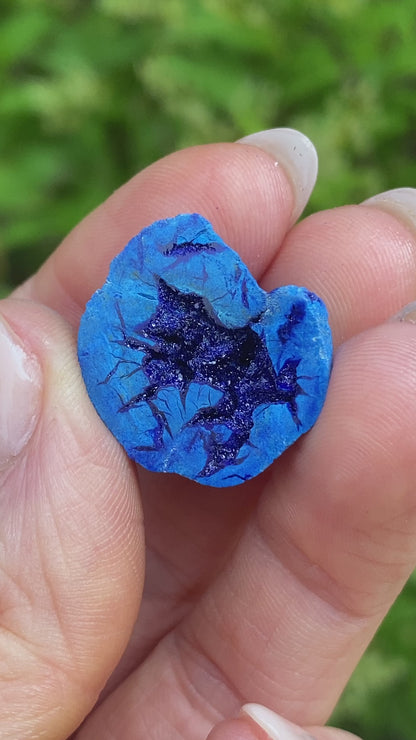 Azurite Blueberry Geode