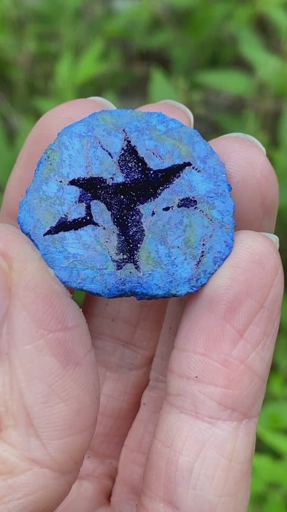 Azurite Geode, Star