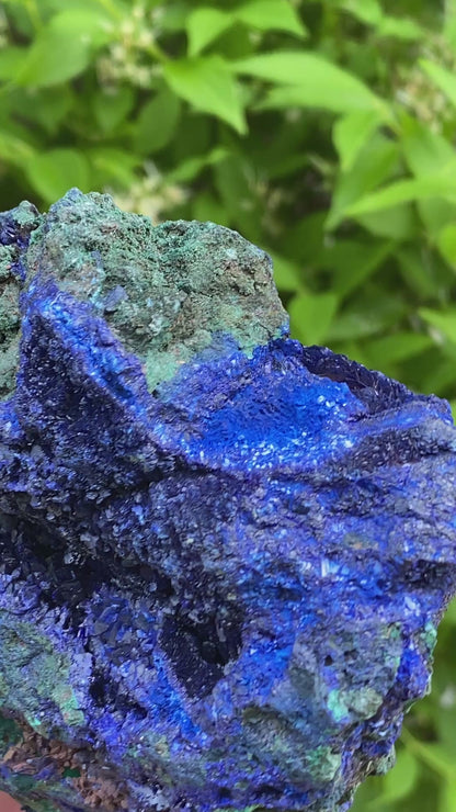 Azurite with Malachite, 3lb