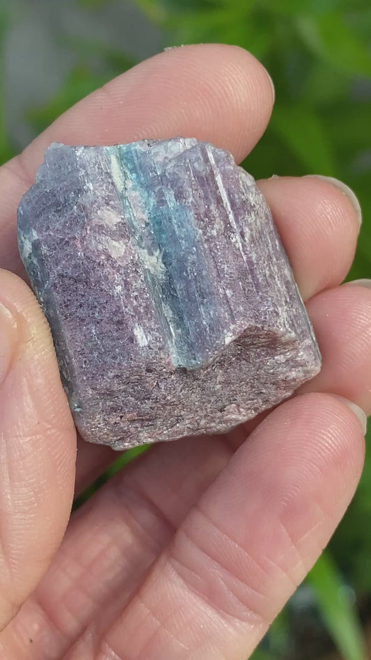 Rough Pink Tourmaline with Mica, Paribas