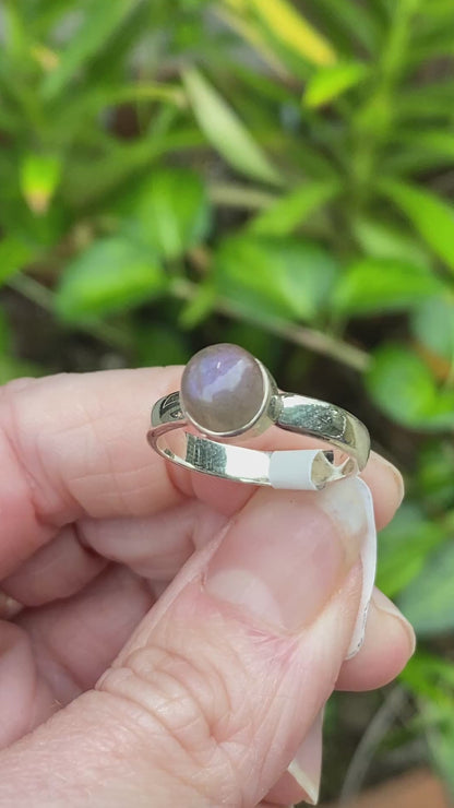 Labradorite Ring, Size 8