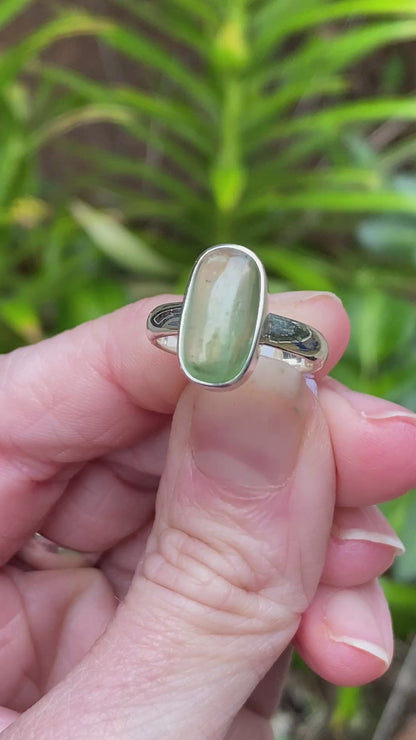 Green Kyanite Ring, SIze 5