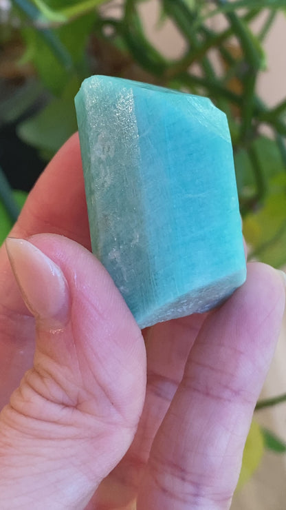 Dreamtime Mine Amazonite Specimen, Double Terminated