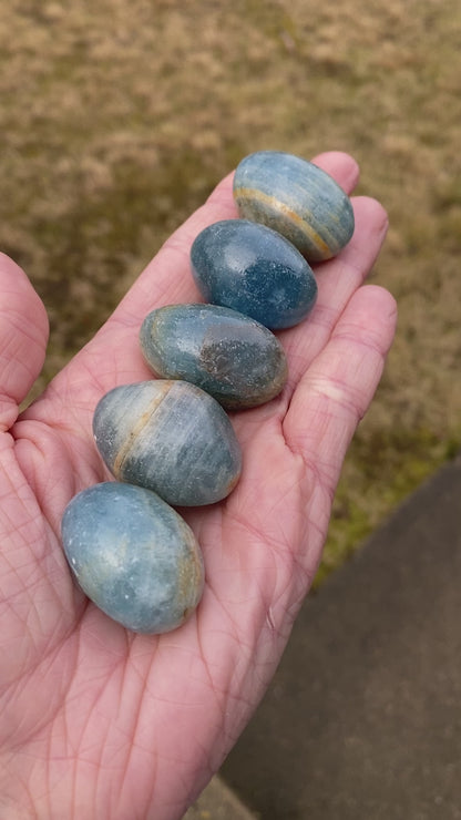 Aquatine Calcite Stone