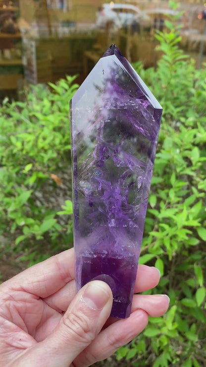 Phantom Amethyst Point Slab