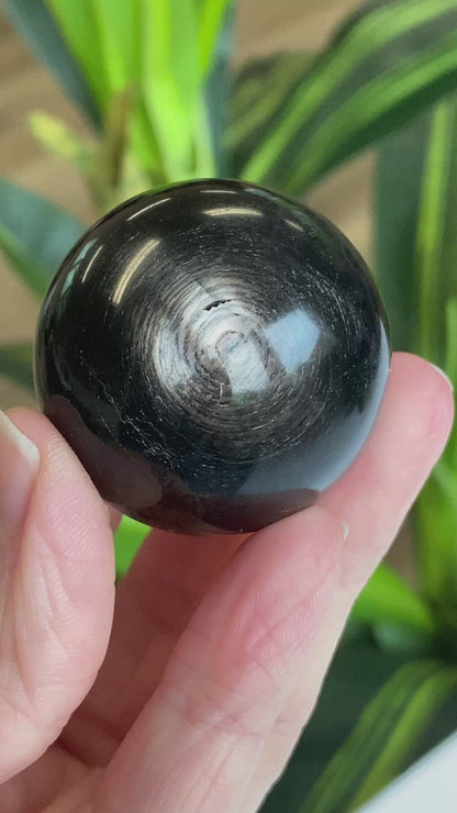 Hypersthene Sphere, 1.5in