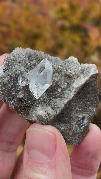 Herkimer Diamond in Matrix