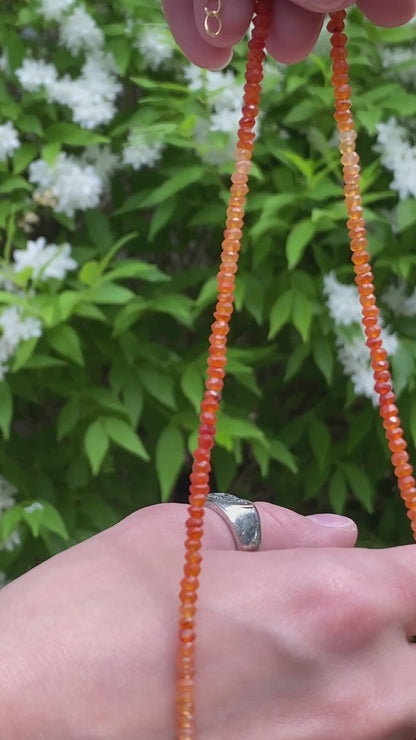 Ombre Carnelian Necklace
