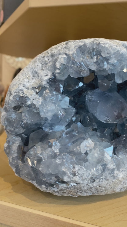 Celestite Geode, 7.7lbs