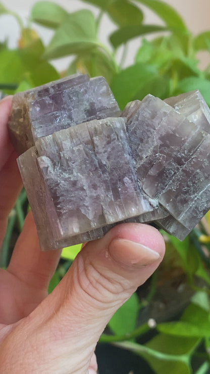 Large Purple Aragonite Crystal, Spain