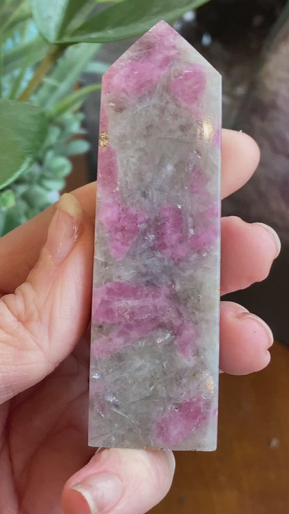 Pink Tourmaline Point