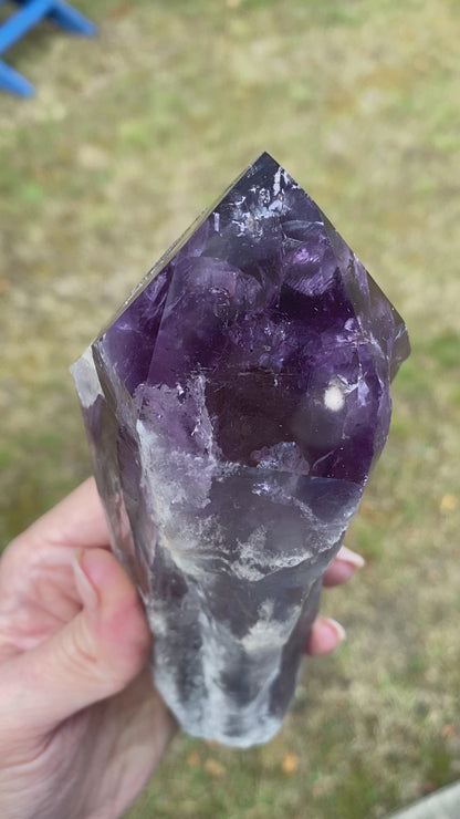 Large Raw Amethyst Point, Bahia