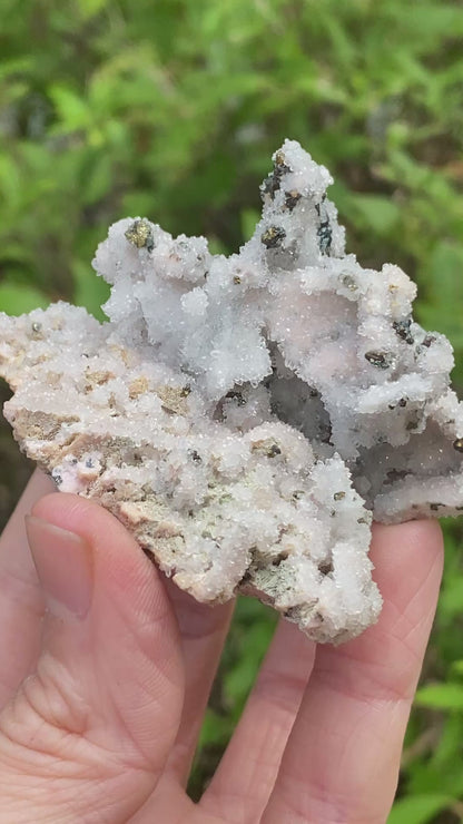 Rhodochrosite, Sphalerite, Quartz, Peru