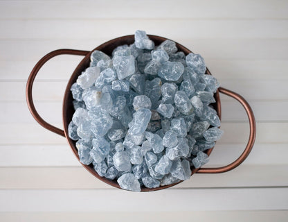 Rough Celestite Crystal, Bulk Options