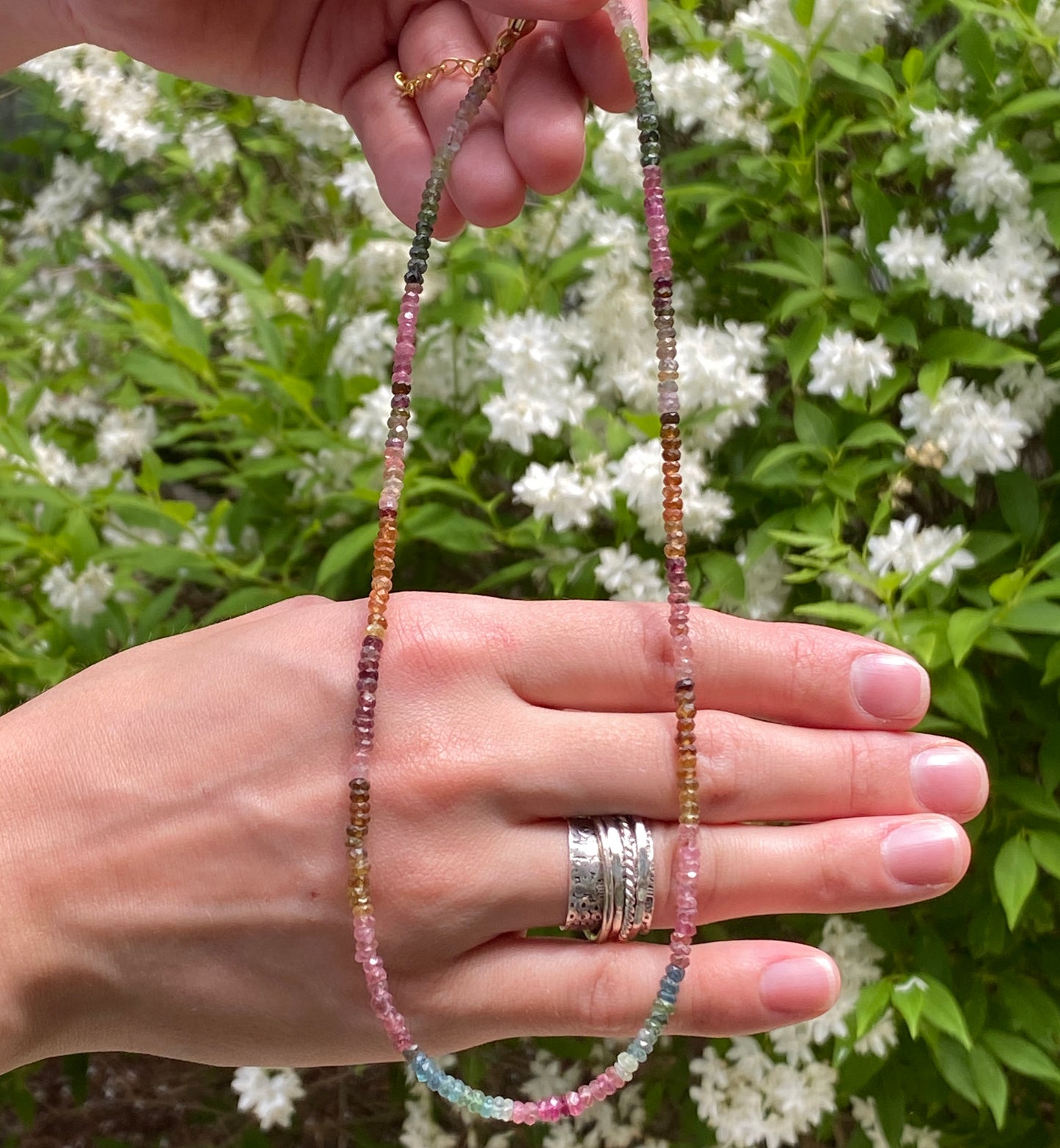 Multi-color Tourmaline Necklace