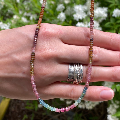 Multi-color Tourmaline Necklace