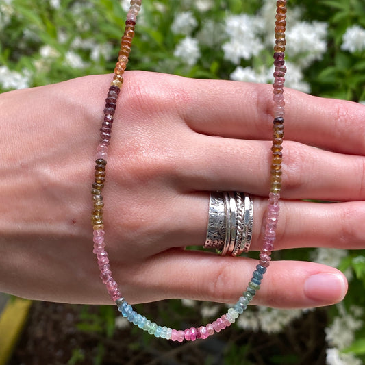 Multi-color Tourmaline Necklace