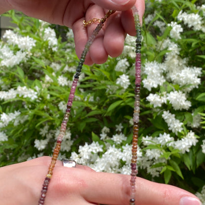 Multi-color Tourmaline Necklace